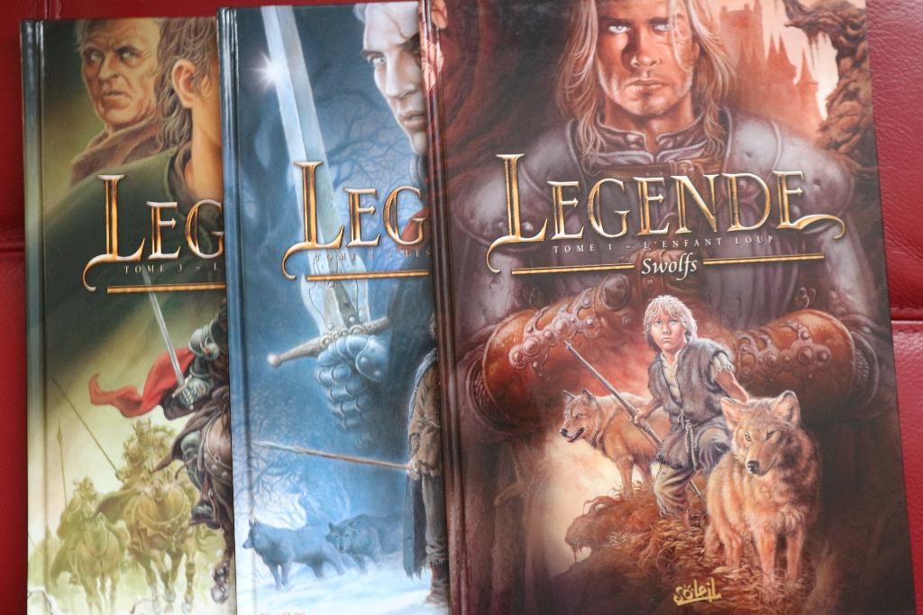 lot de   3 (!) volumes de LEGENDE  by SWOLFS E.O., Livres, BD, Enlèvement ou Envoi