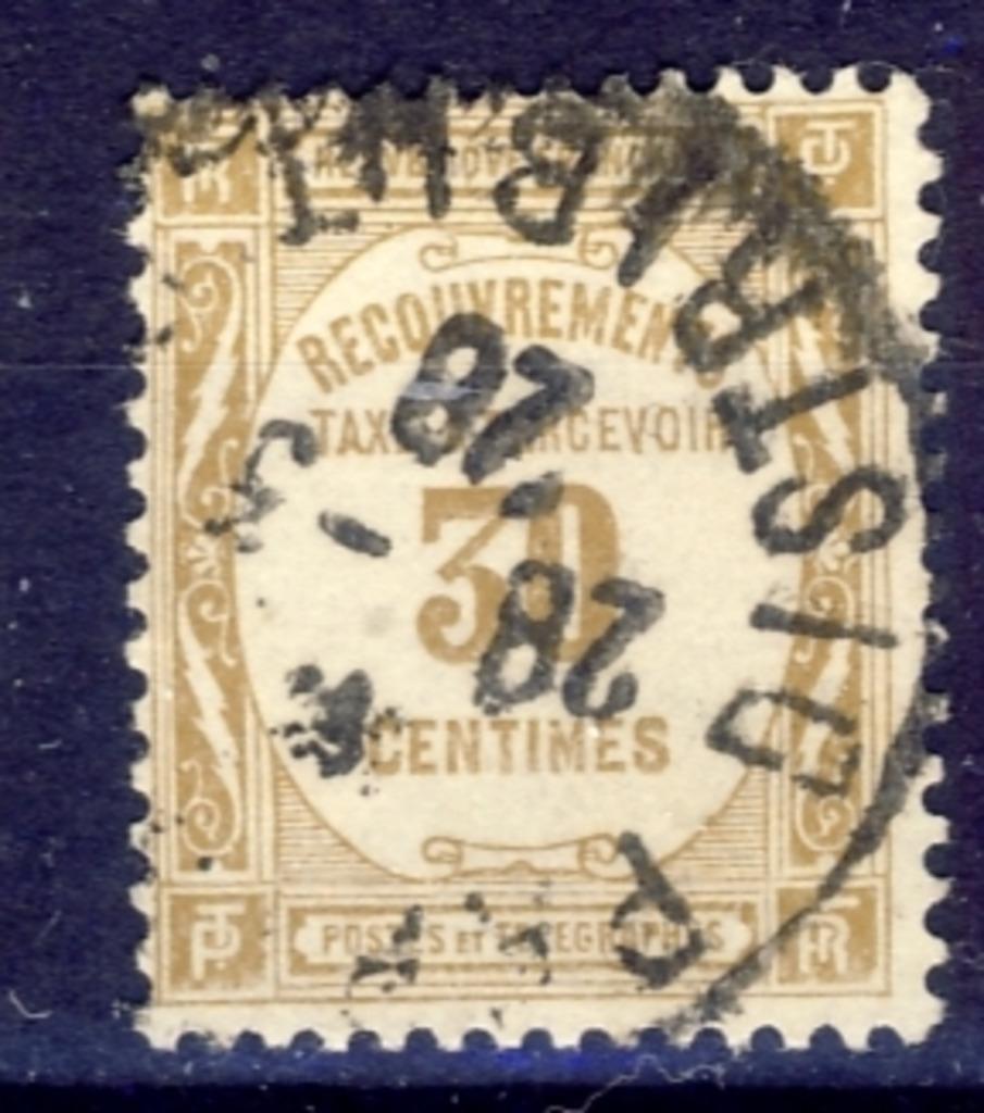 Frankrijk 1927 - nr 57 taxe, Verzenden, Gestempeld