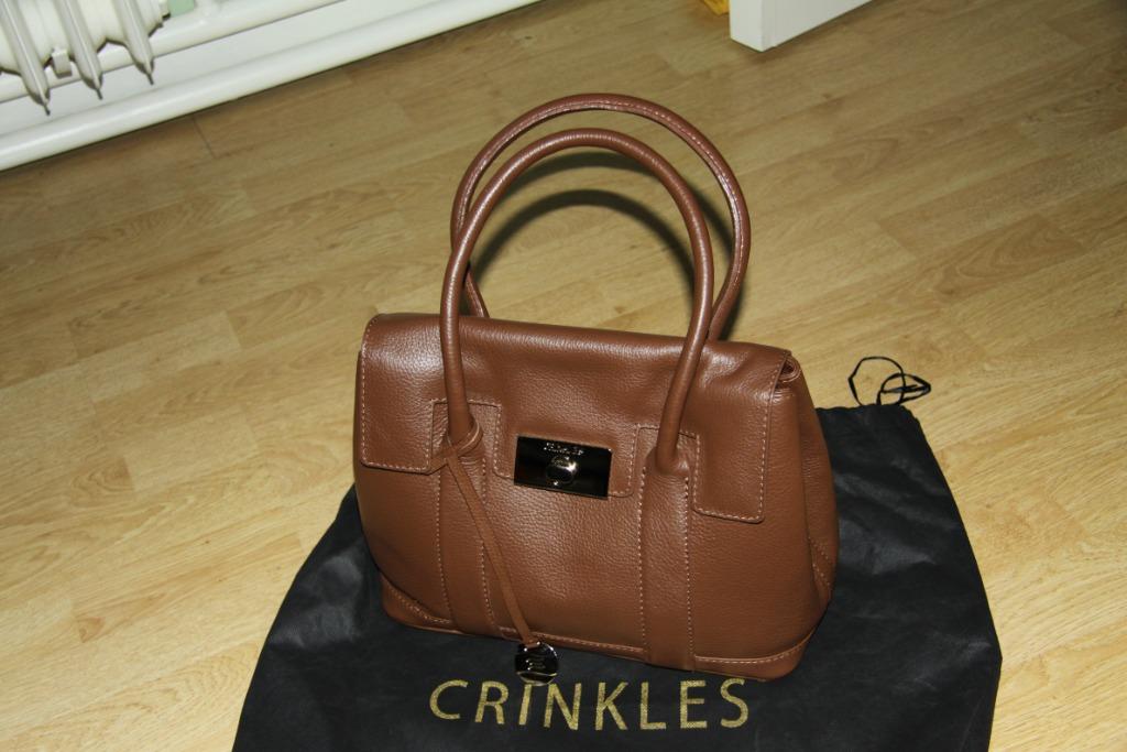handtas, Ophalen, Nieuw, Bruin, Handtas