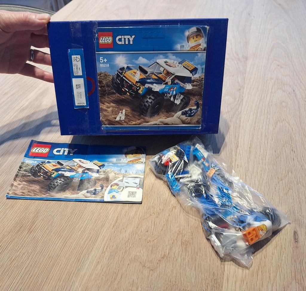 Lego City 60218 Woestijn rallywagen, Ophalen of Verzenden, Lego