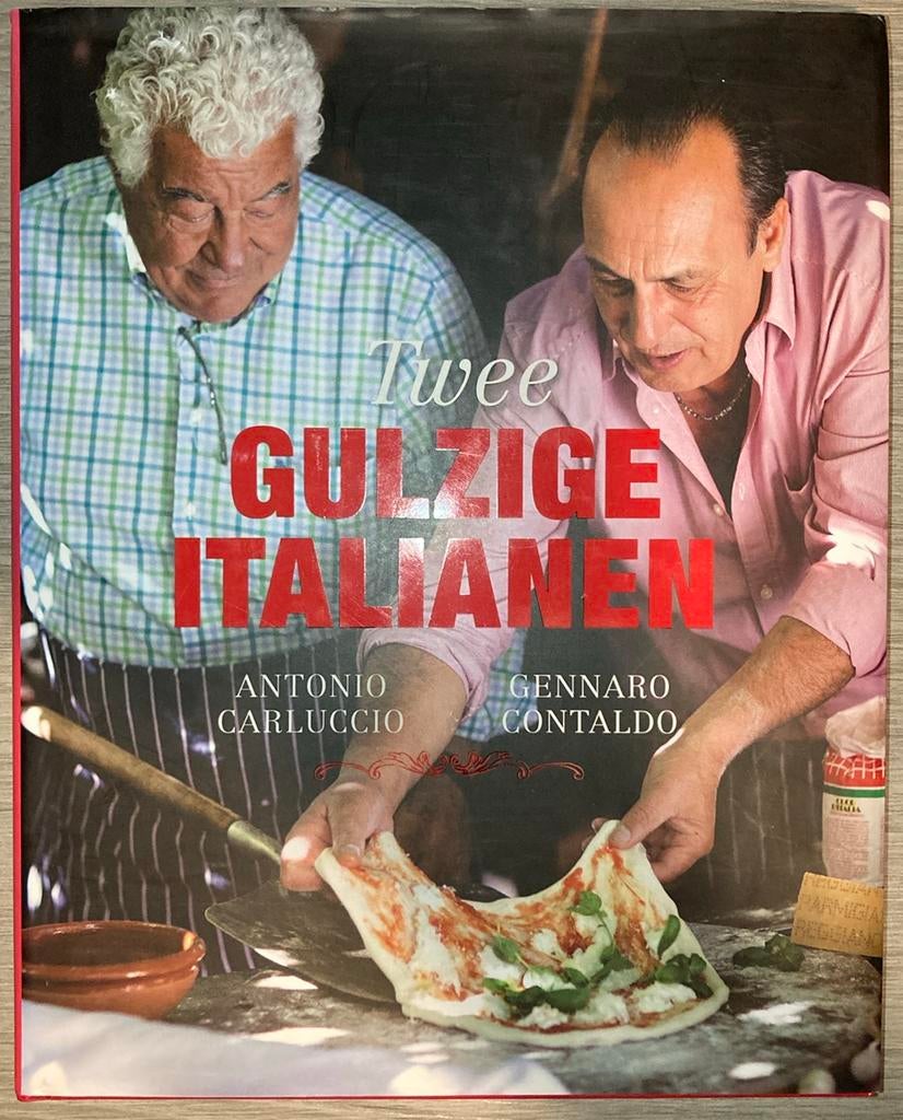 Antonio Carluccio - Twee gulzige Italianen, Ophalen of Verzenden, Antonio Carluccio; Gennaro Contaldo, Italië