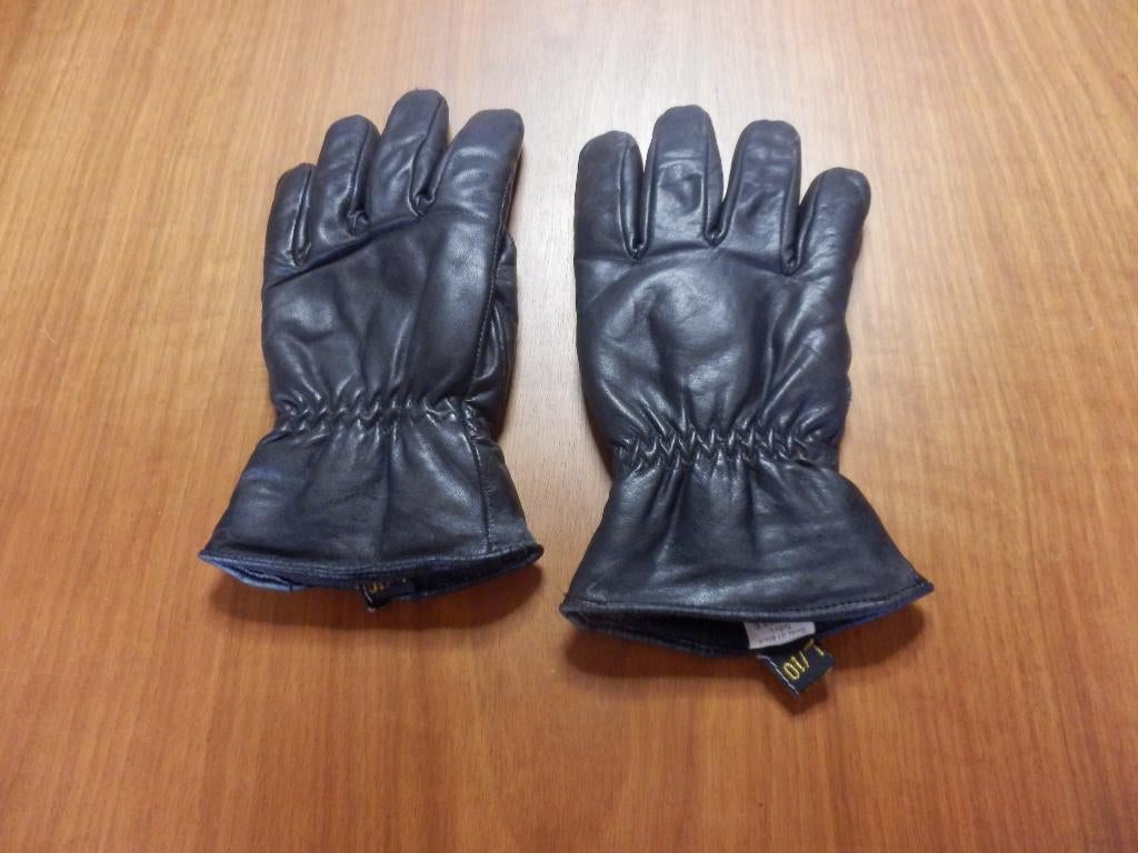 (14) - Gants  homme t.L noir -, Enlèvement ou Envoi, Comme neuf, Taille 52/54 (L), Gants