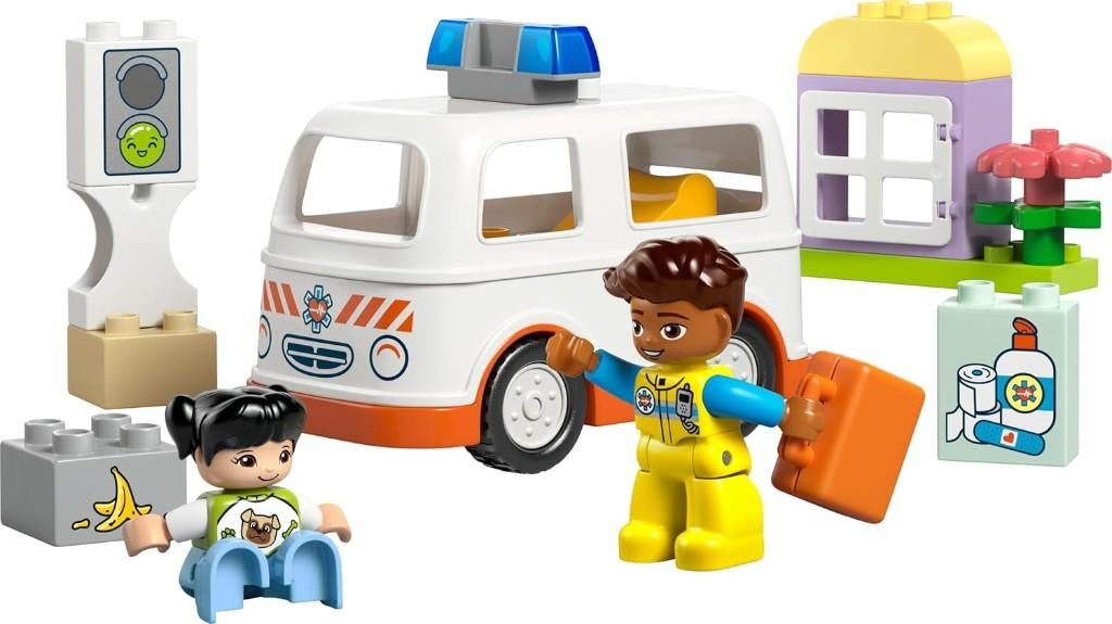 LEGO DUPLO | L'Ambulance | LIVRAISON GRATUITE, Neuf, -, -, Ensemble complet
