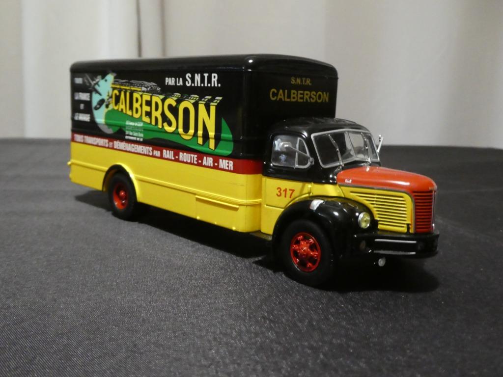 Modèle réduit camion Berliet GLR Calberson 1/43, Collections, Enlèvement ou Envoi