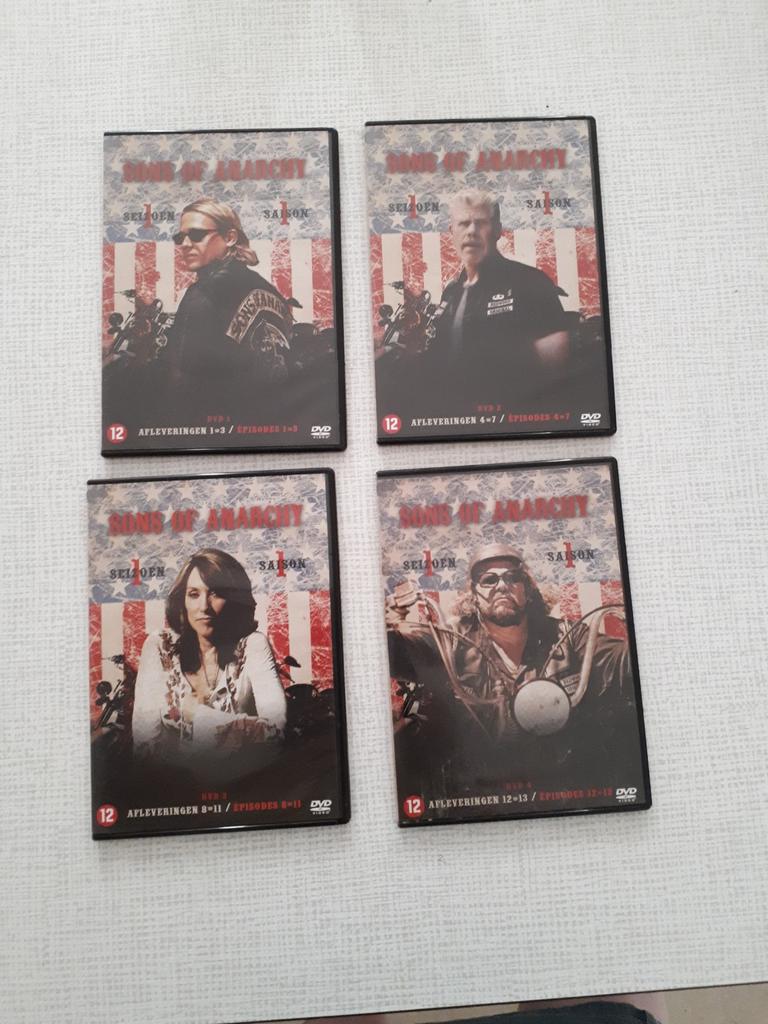 Sons Of Anarchy - Seizoen 1 Compleet, Vanaf 12 jaar, Ophalen of Verzenden, Gebruikt, Actie en Avontuur