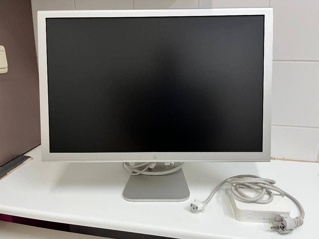 Apple Cinema Display 20" met voeding, Informatique & Logiciels, Moniteurs, Enlèvement, Utilisé, Apple, Incurvé