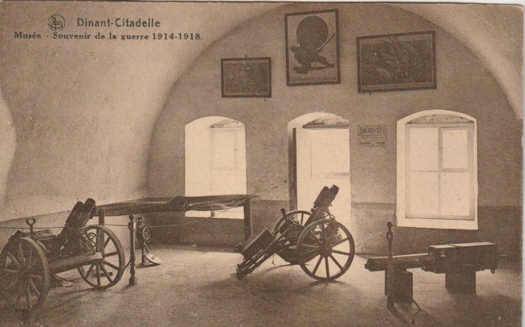 DINANT  CITADELLE  MUSEE  SOUVENIR DE LA GUERRE 1914 - 1918, Collections, Enlèvement ou Envoi, Avant 1920, Non affranchie, Namur