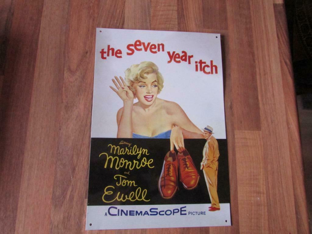 Marilyn Monroe , emaille bord, Verzenden, Nieuw, Overige typen