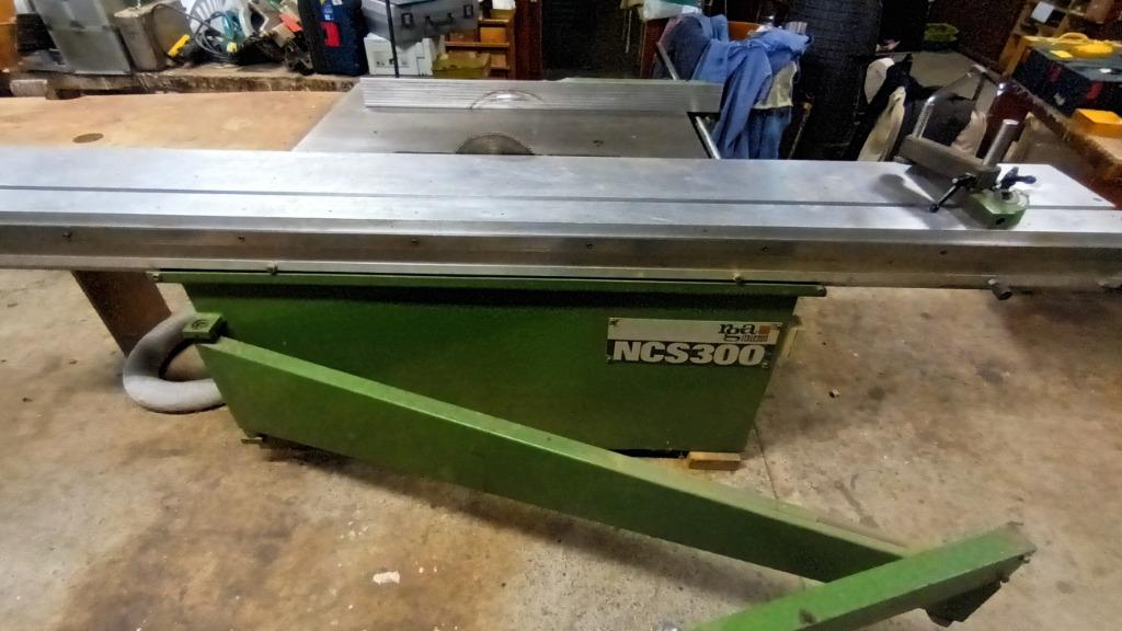 Paneelzaag  Euro-Technic RGA 300- Clark TMC...- stopzetting, Ophalen