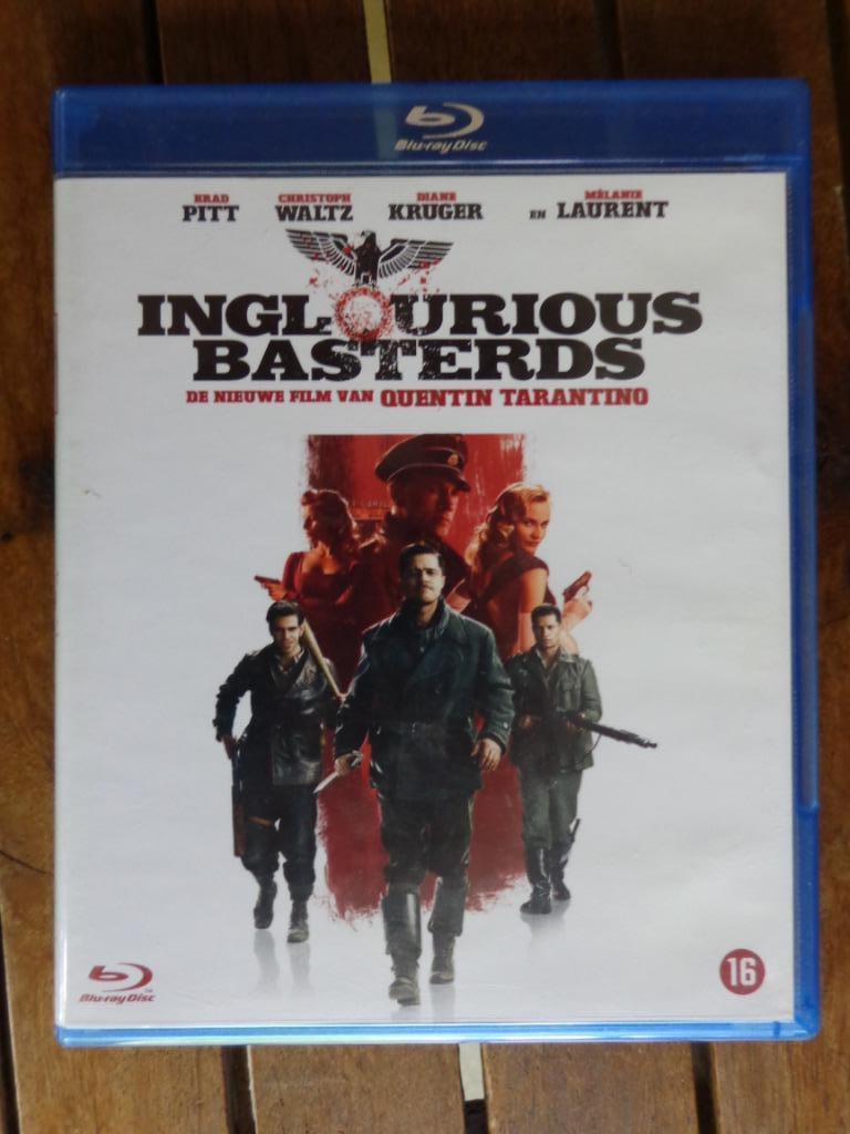)))  Bluray  Inglourious Basterds  //  Quentin Tarantino  ((, Ophalen of Verzenden, Zo goed als nieuw, Avontuur
