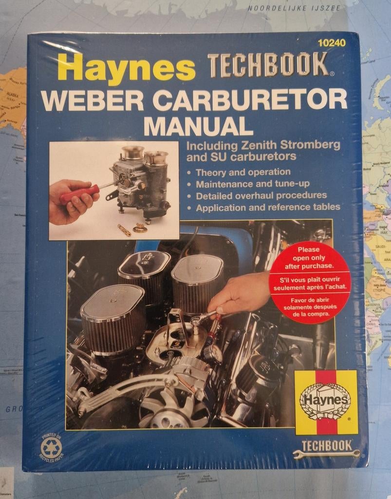 Weber Carburetor Manual, Ophalen of Verzenden