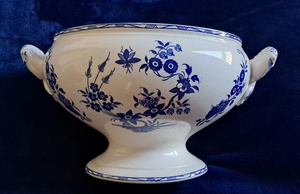 Grand bouquet plat Villeroy Boch van 33 cm perfecte staat, Antiek en Kunst, Ophalen of Verzenden