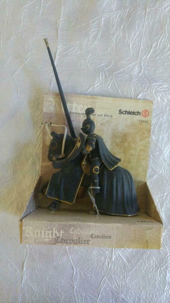 Figurine chevalier noir Schleich, Enlèvement ou Envoi, Comme neuf