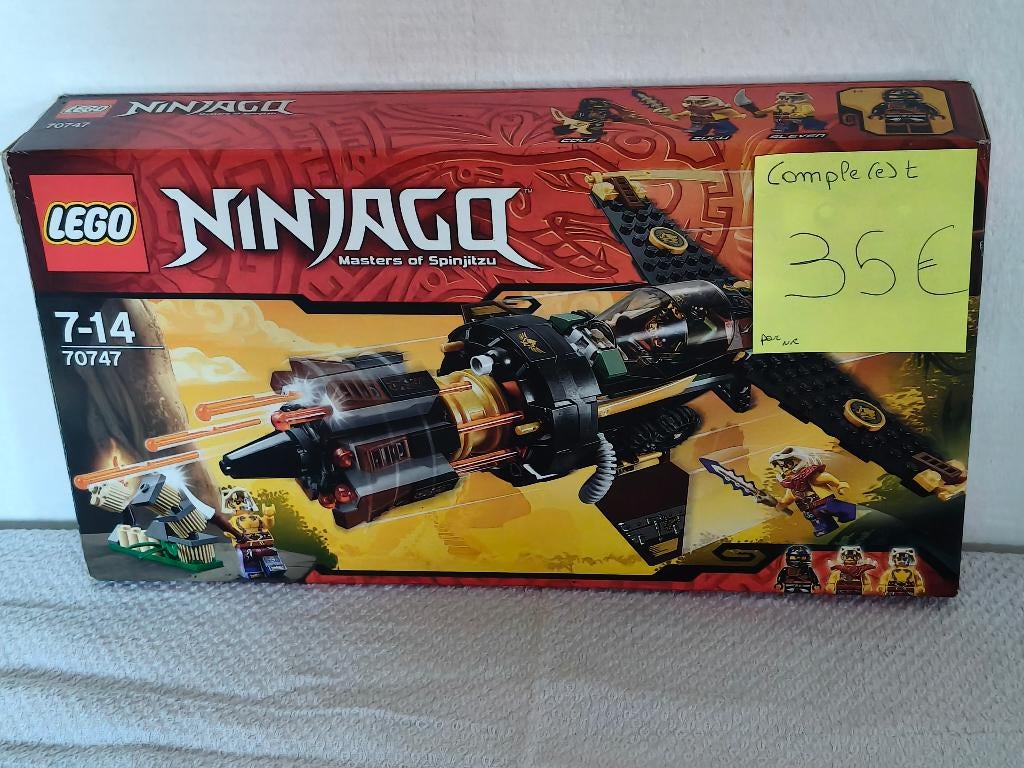 Lego Ninjago 70747 De straaljager met meerdere raketten, Kinderen en Baby's, Speelgoed | Duplo en Lego, Ophalen of Verzenden, Gebruikt