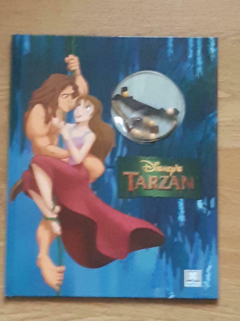boek "Disney's Tarzan"-ca. 30 blz.-hardcover+armbandje-NIEUW, Boeken, Ophalen, Nieuw, Jongen of Meisje