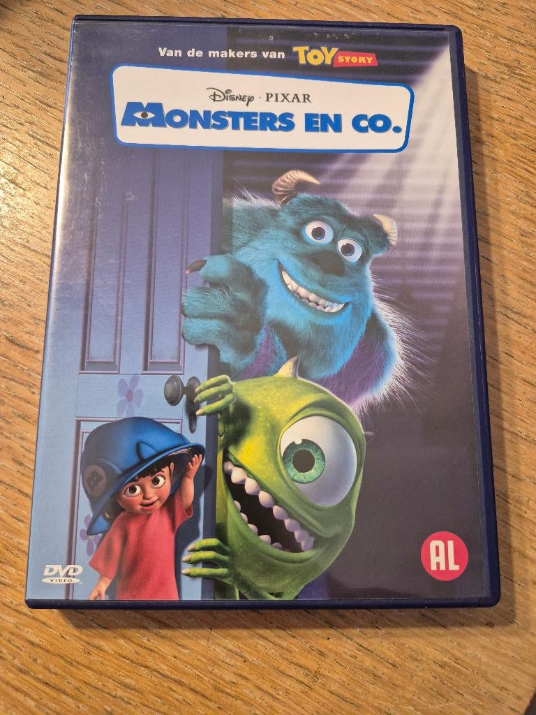 Dvd Monsters en Co. Disney - Pixar, Enlèvement ou Envoi, Comme neuf