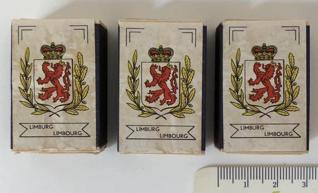 Oud luciferdoosje provincie Limburg/Limbourg, Enlèvement ou Envoi, Neuf, Boîtes ou marques d'allumettes