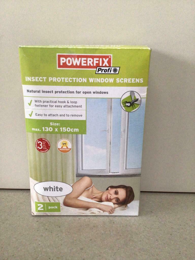 Powerfix profi screens 2 stuks 130/150 NIEUW!, Doe-het-zelf en Bouw, Deuren en Vliegenramen, Ophalen, Nieuw