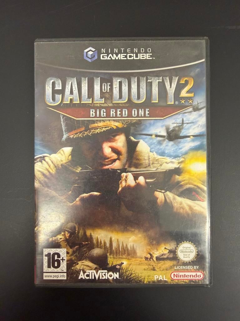 Call of Duty 2: Big Red One - Nintendo GameCube, Consoles de jeu & Jeux vidéo, Jeux | Nintendo GameCube, Enlèvement ou Envoi, Utilisé