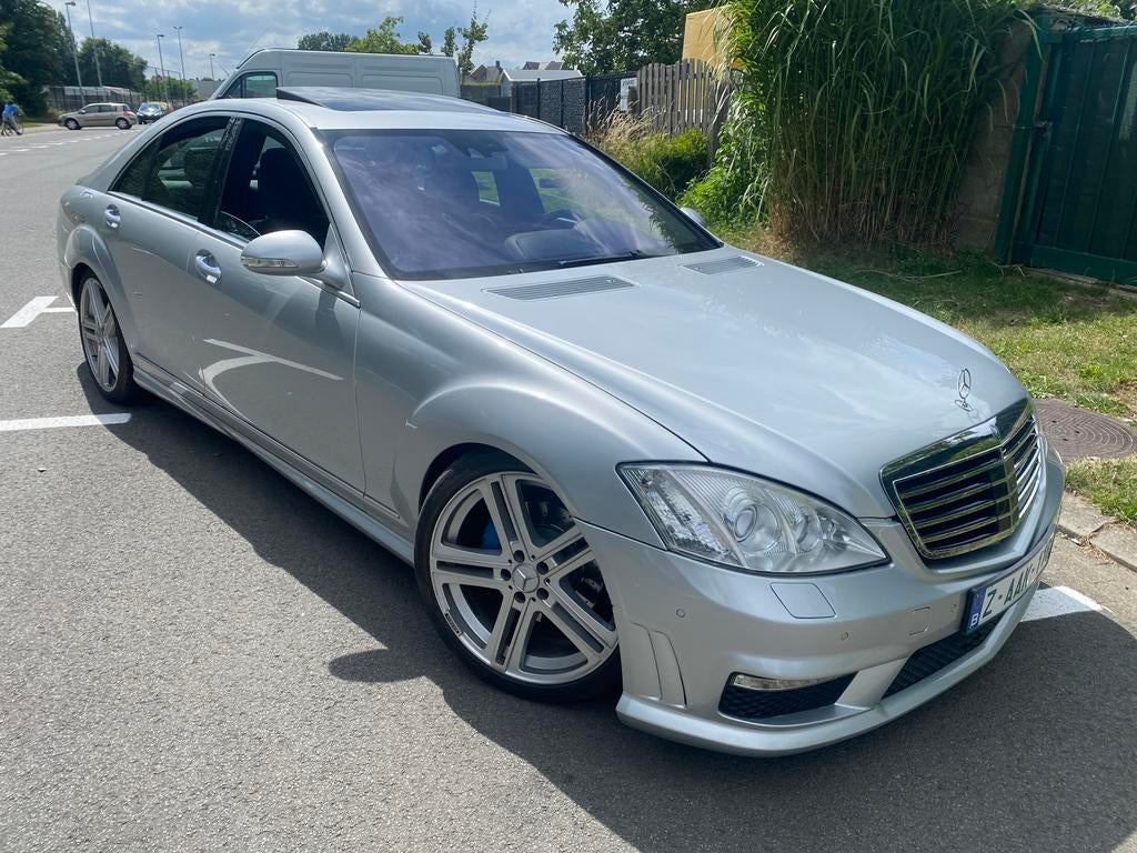 Mercedes S 320cdi AMG look silver bwj 2007 205dkm euro4, Auto's, Mercedes-Benz, Bedrijf, Te koop, S-Klasse, Diesel, Euro 4, Berline