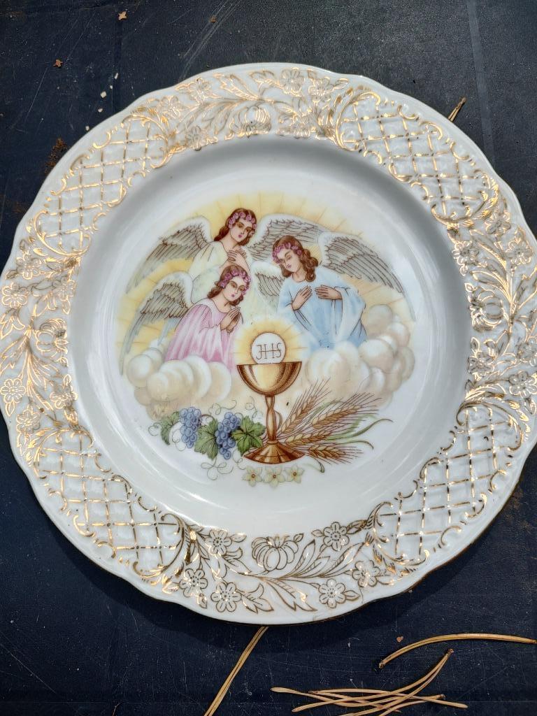 Bavaria Schumann F bordje met engelen, Ophalen