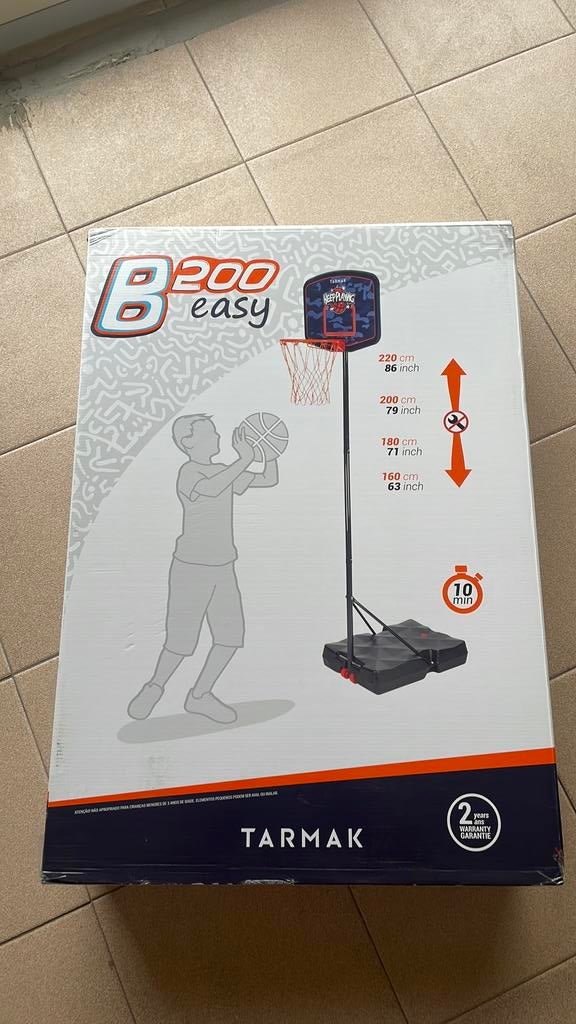 Basket - basketbal ring - Tarmak, Ophalen, Zo goed als nieuw, Ring, Bord of Paal