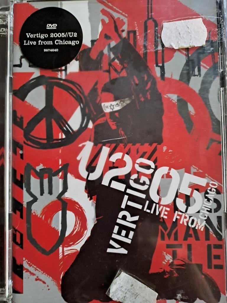 U2 Vertigo Live from chicago DVD, Ophalen of Verzenden, Zo goed als nieuw, Muziek en Concerten