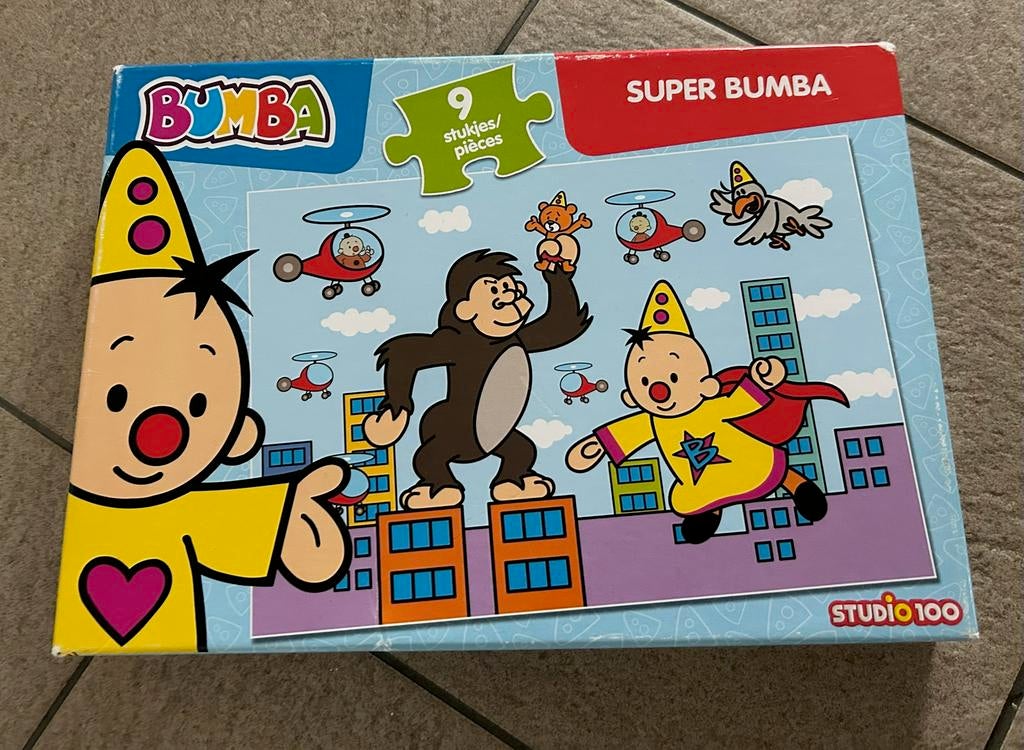 Puzzel Bumba in doos, Ophalen, Minder dan 10 stukjes, Zo goed als nieuw, 2 tot 4 jaar