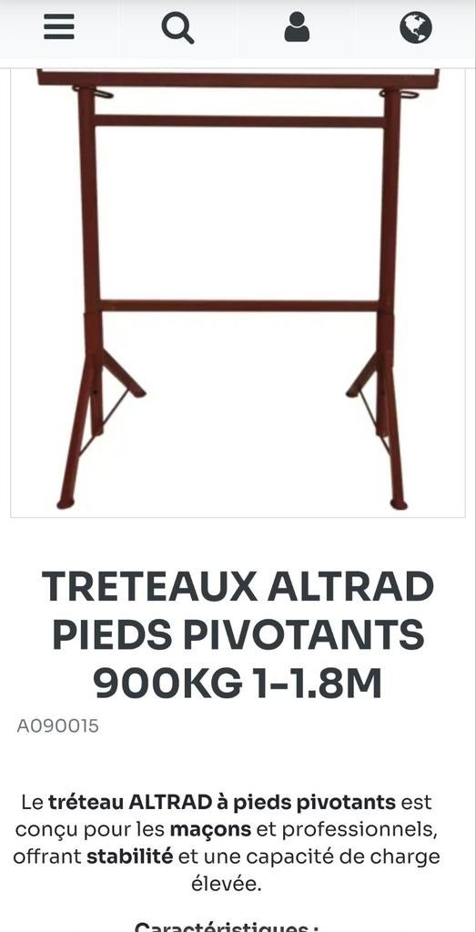2 Tresse de maçon NEUF, Bricolage & Construction, Enlèvement