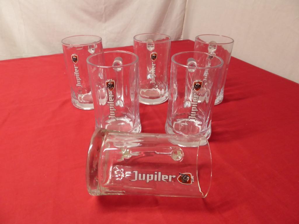 chope de bière Jupiler 0,5 L - avec anse, Collections, Enlèvement ou Envoi, Neuf, Chope(s), Jupiler