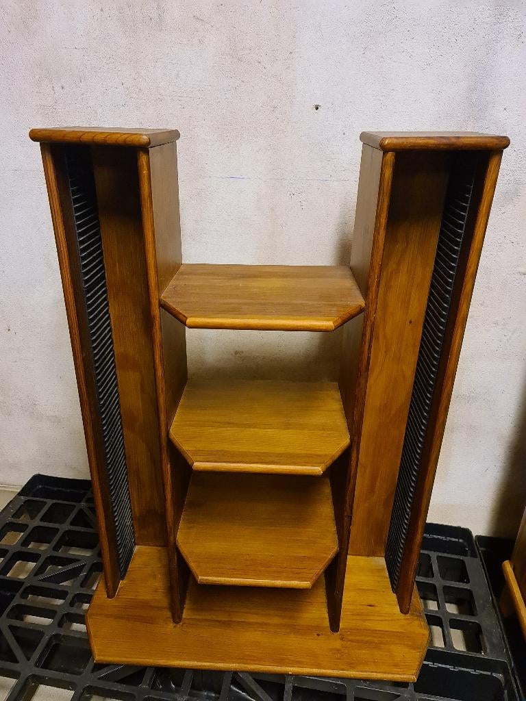 Meuble Hifi + rangement CD  DVD, Ophalen, Zo goed als nieuw
