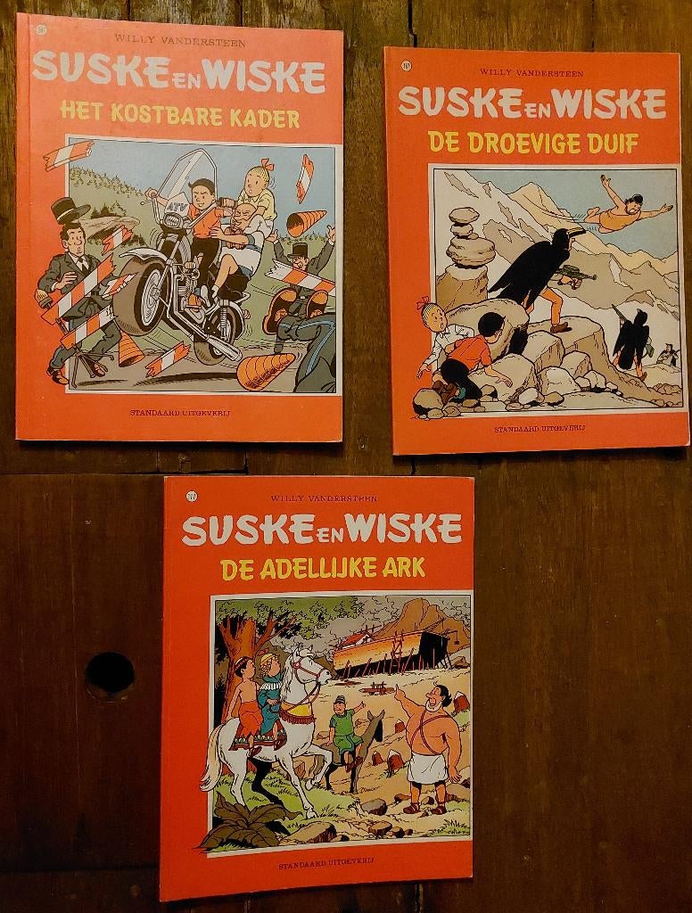 Suske en Wiske - 4 kleurenreeks - 1ste druk, Plusieurs BD, Enlèvement ou Envoi, Utilisé