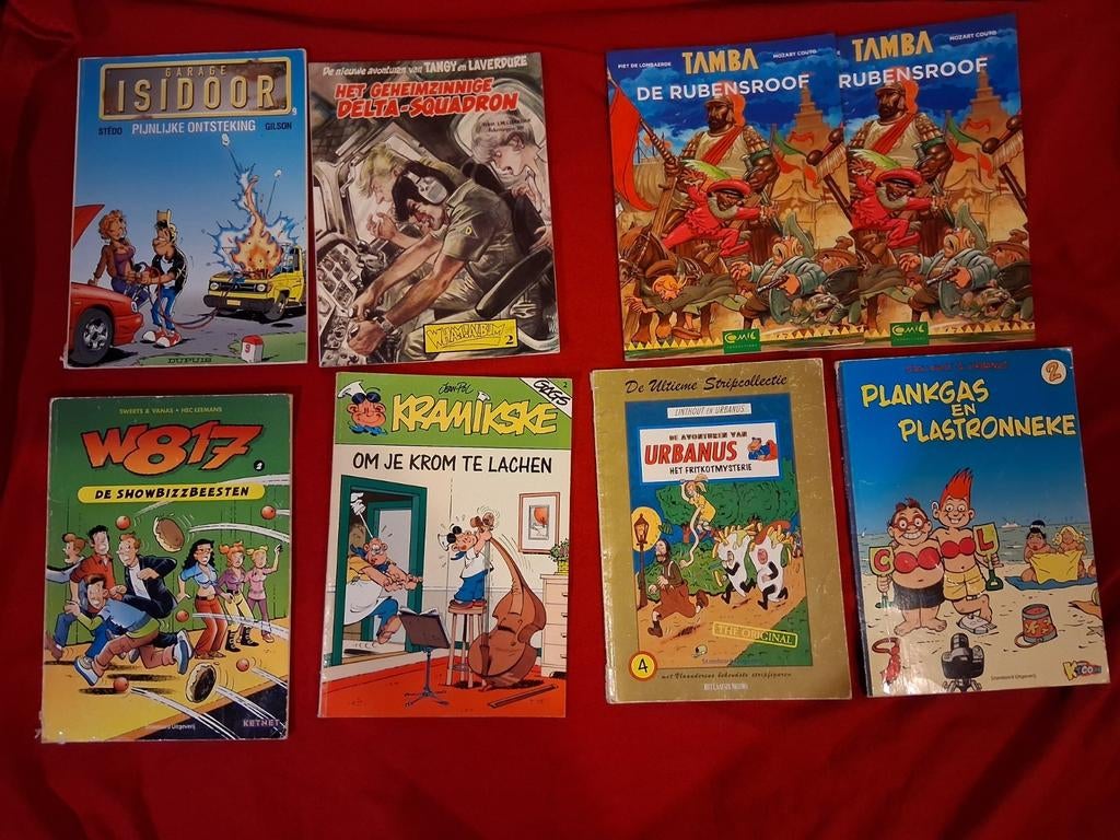 Verschillende stripverhalen uit te kiezen, Boeken, Stripverhalen, Meerdere stripboeken, Ophalen of Verzenden, Gelezen