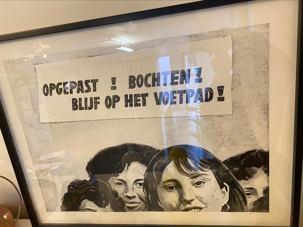 Panamarenko - opgepast ! bochten ! Gesigneerd en genummerd, Ophalen