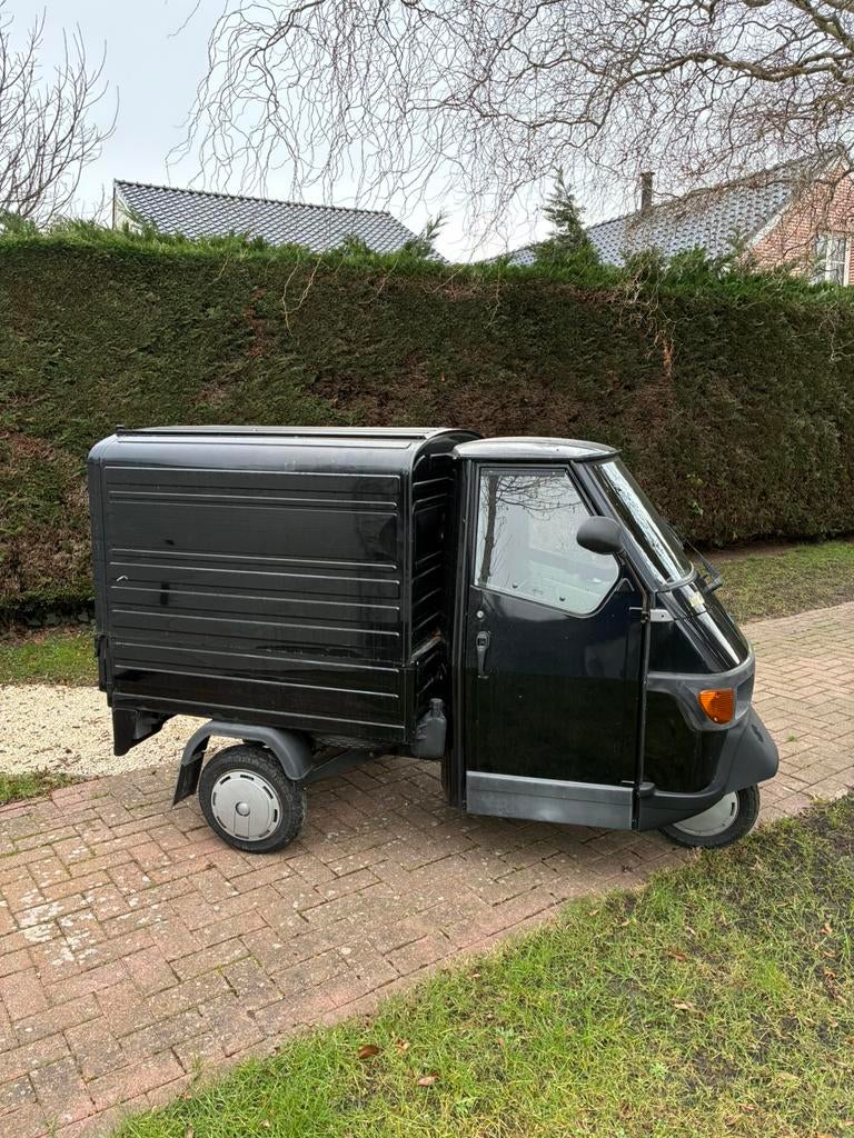 Vespa Piaggio APE 50 zwart, Autres modèles, 4 vitesses, Classe B (45 km/h), Enlèvement