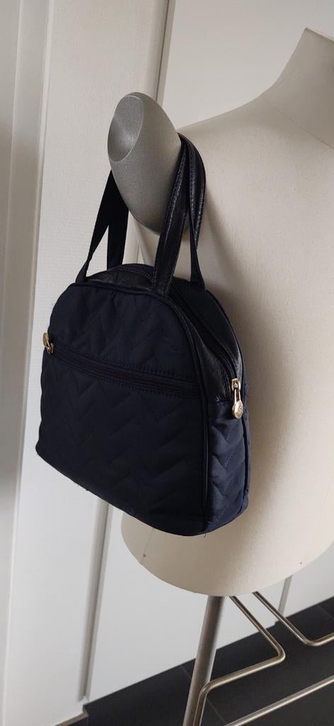 Anonyme Paris handtas., Handtassen en Accessoires, Tassen | Schoudertassen, Overige merken, Gebruikt, Blauw, Ophalen of Verzenden