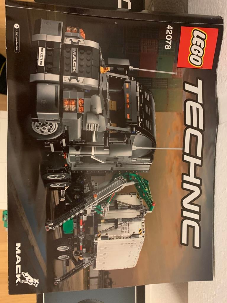 Lego Technic 42078 Mack Anthem truck, Ophalen, Zo goed als nieuw, Lego