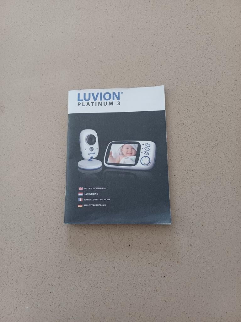 BABY FOON MET CAMERA MERK LUVION PLATIUM  3, Enlèvement, Comme neuf