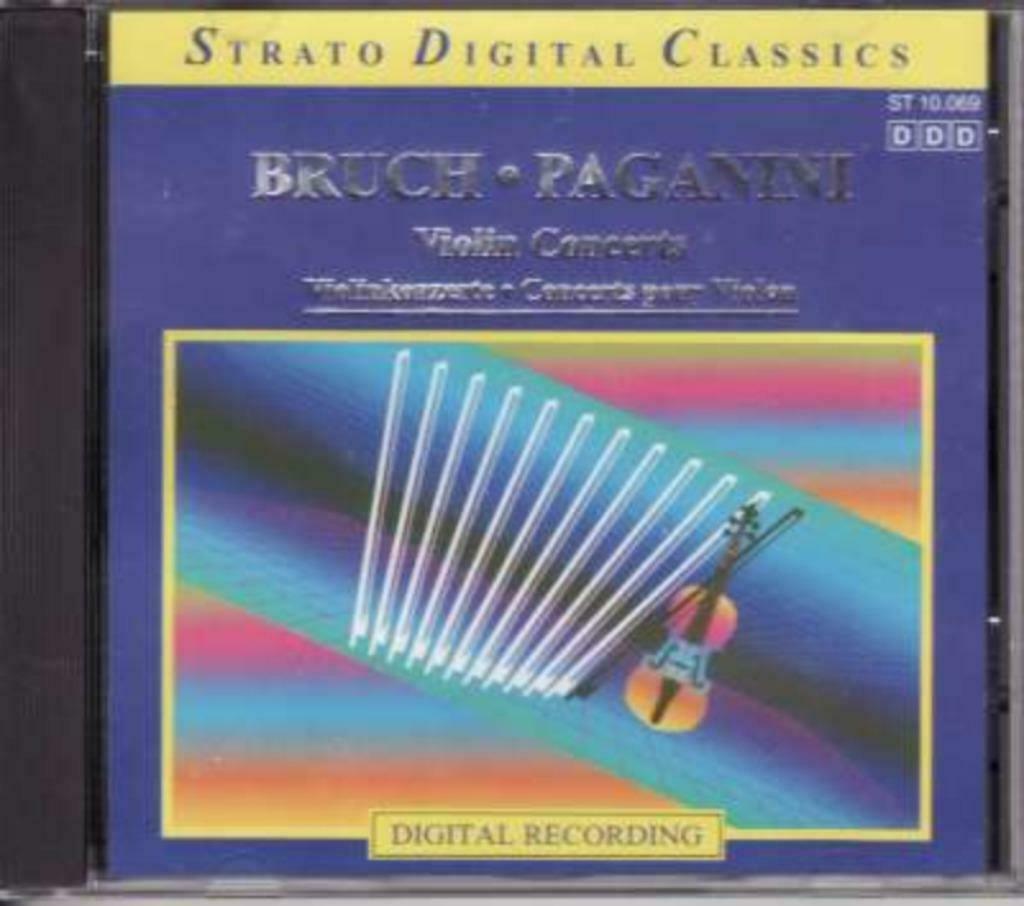 FULL CD - BRUCH & PAGANINI, Enlèvement ou Envoi, Musique de chambre