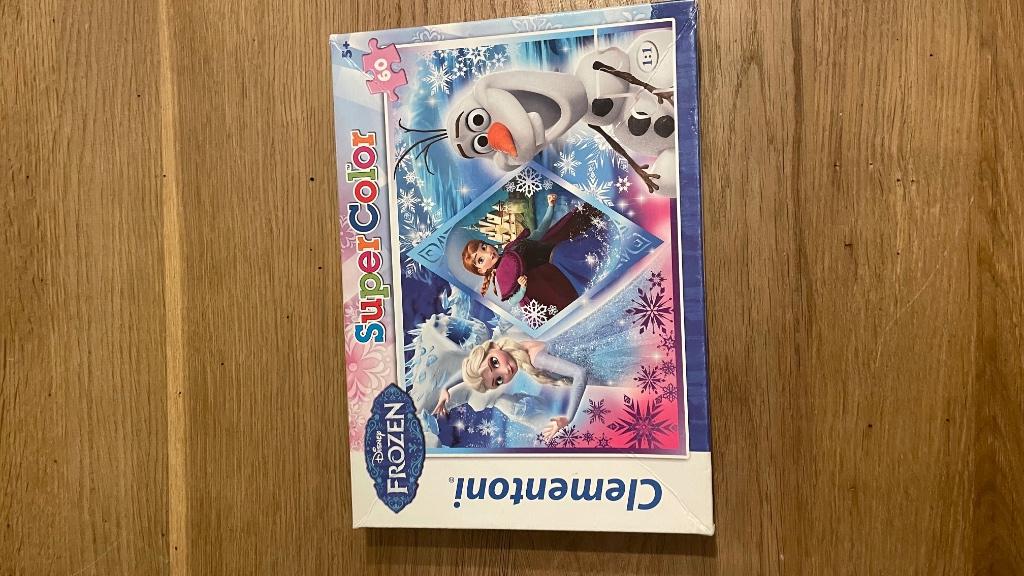 Puzzel frozen, Enlèvement ou Envoi, Plus de 50 pièces, Comme neuf, 4 à 6 ans