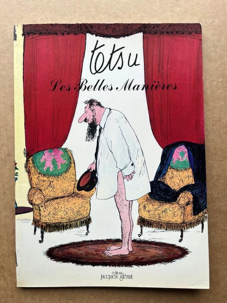 Tetsu - Les Belles Manières - EO 1980 - Glénat, Envoi