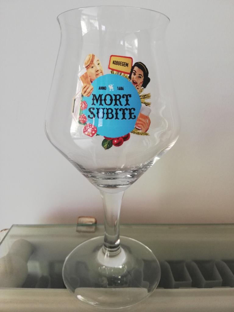 Verres à bière Mort Subite 25cl, Collections, Marques de bière, Enlèvement, Comme neuf