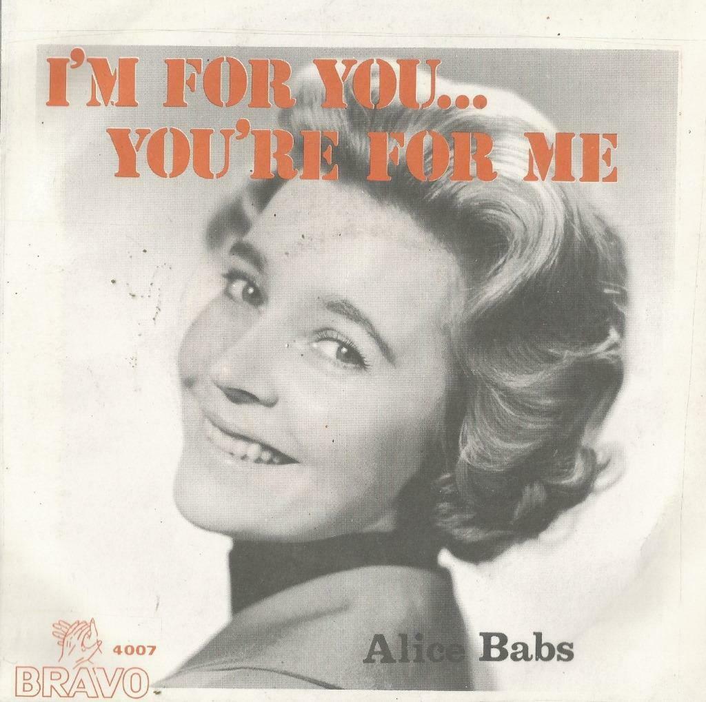 Alice Babs – I’m for you … you’re for me / Lily Vincent, CD & DVD, Enlèvement ou Envoi, Utilisé, Pop