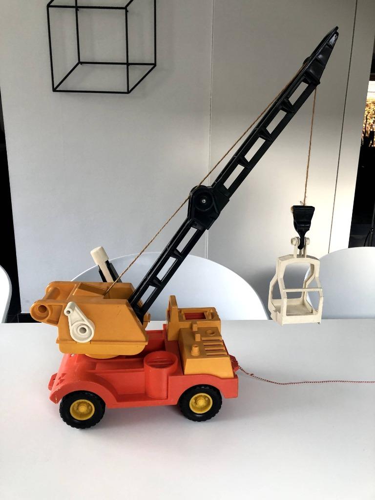 Speelgoedkraan, Ophalen, Gebruikt