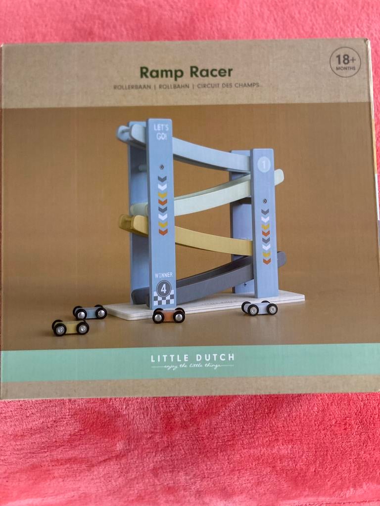 Little dutch rollerbaan, Ophalen, Zo goed als nieuw, Handmatig, Racebaan