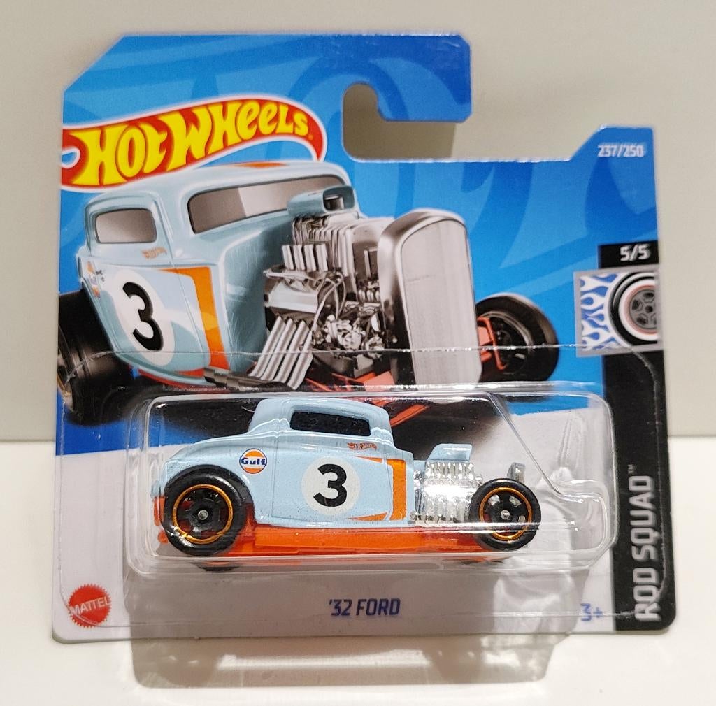 Hot Wheels '32 Ford Gulf Rod Squad (2022), Ophalen of Verzenden