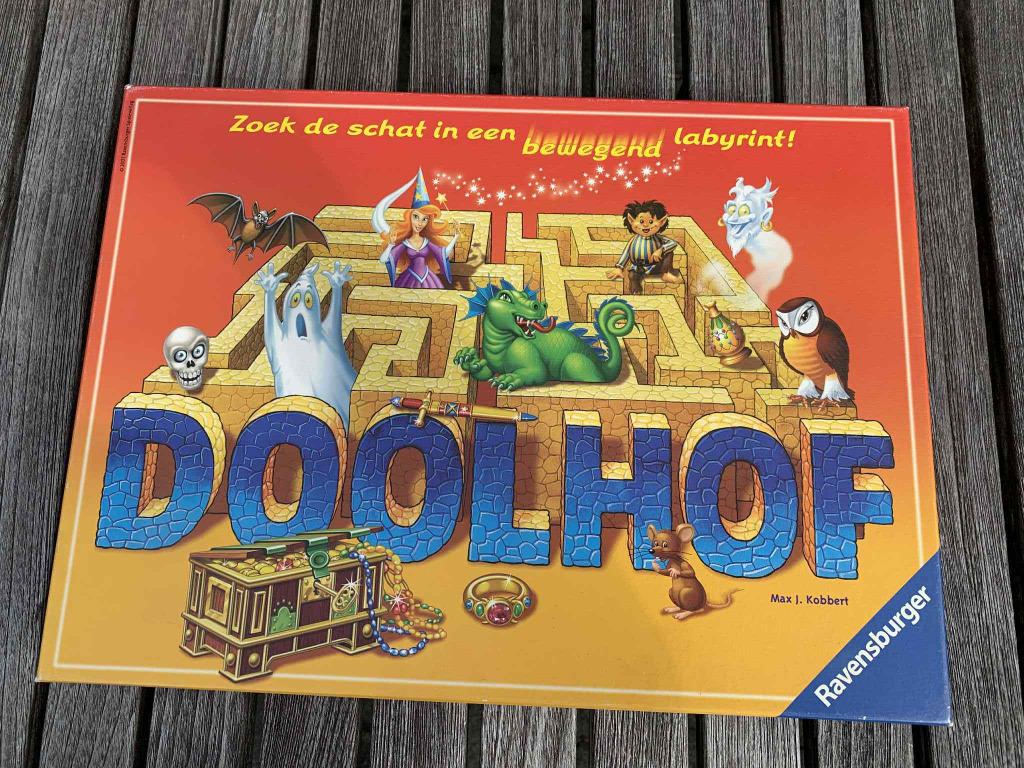 Doolhof, Hobby en Vrije tijd, Gezelschapsspellen | Bordspellen, Ophalen, Zo goed als nieuw