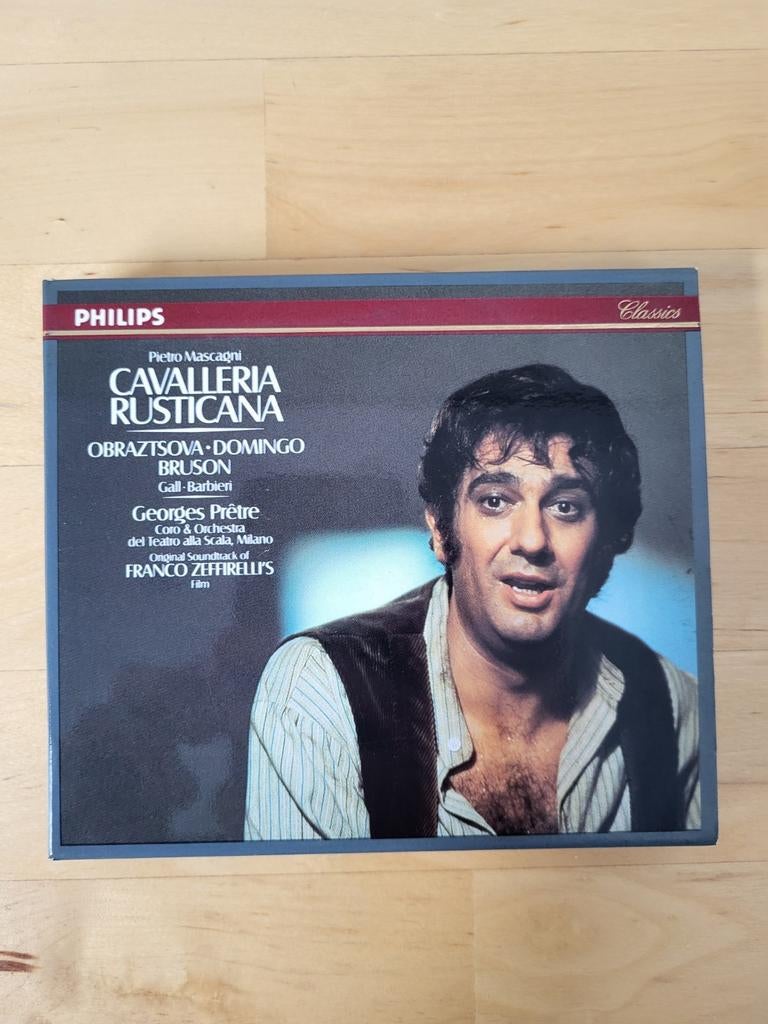 CD Opera Cavalleria Rusticana Mascagni, Enlèvement ou Envoi, Comme neuf, Avec livret