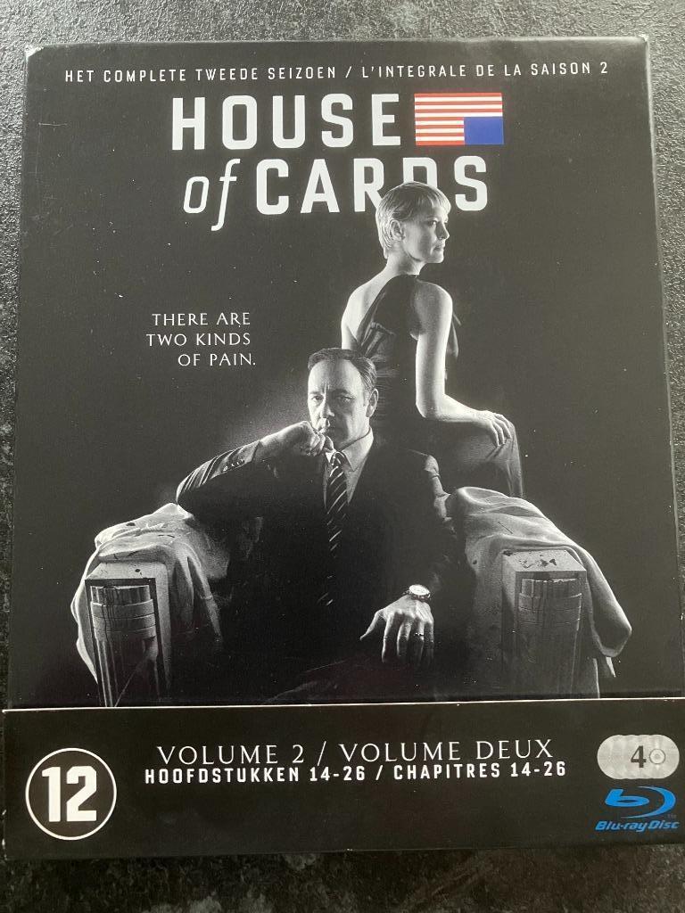 House Of Cards, seizoen 2 Blu-ray, CD & DVD, Blu-ray, Envoi, Comme neuf, TV & Séries télévisées, Coffret