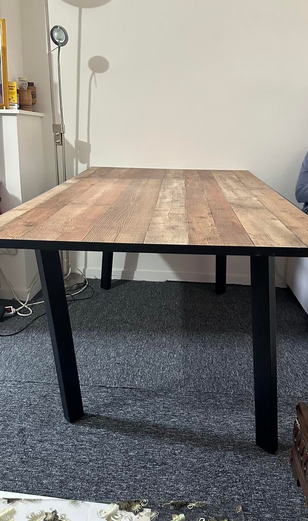 Table à manger, Maison & Meubles, 150 à 200 cm, Cinq personnes ou plus, Comme neuf, Enlèvement
